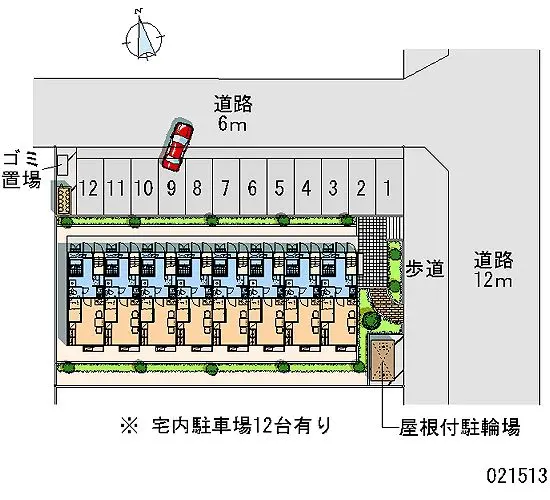 ★手数料０円★掛川市杉谷南１丁目　月極駐車場（LP）